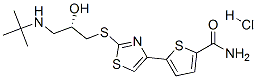 arotinolol hydrochloride 구조식 이미지