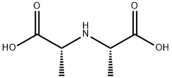Alanine, N-(1-carboxyethyl)-, (R*,R*)- (9CI) Structure