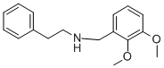 (2,3-DIMETHOXY-BENZYL)-PHENETHYL-AMINE 구조식 이미지