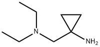 1-AMino-N,N-diethyl-cyclopropaneMethanaMine Structure