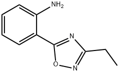 2-(3-ethyl-1,2,4-oxadiazol-5-yl)aniline Structure
