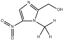 Hydroxy Dimetridazole-d3 Structure