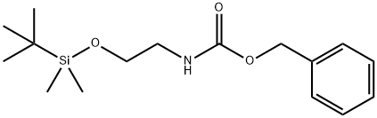 Benzyl 2-(Tert-Butyldimethylsilyloxy)Ethylcarbamate Structure