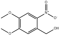 4,5-DIMETHOXY-2-NITROBENZYL ALCOHOL 구조식 이미지
