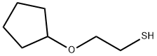 2-(시클로펜틸옥시)에탄티올 구조식 이미지
