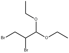 2,3-Dibromopropionaldehydediethylacetal Structure