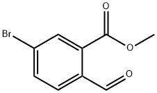 Methyl 5-bromo-2-formylbenzoate, 98% Structure