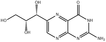 2-amino-6-(1,2,3-trihydroxypropyl)-5,6,7,8-tetrahydro-1H-pteridin-4-one Structure