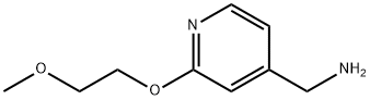 [2-(2-methoxyethoxy)pyridin-4-yl]methanamine 구조식 이미지