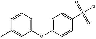 4-(m-Tolyloxy)benzenesulfonyl chloride Structure