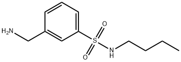 3-아미노메틸-N-부틸벤젠술폰아미드 구조식 이미지
