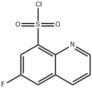 6-Fluoro-8-Quinolinesulfonyl Chloride 구조식 이미지