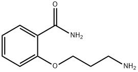 2-(3-아미노프로폭시)벤즈아미드 구조식 이미지