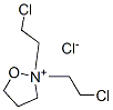 2,2-bis(2-chloroethyl)-1-oxa-2-azoniacyclopentane chloride Structure