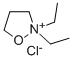 이속사졸리디늄,2,2-디에틸-,염화물 구조식 이미지