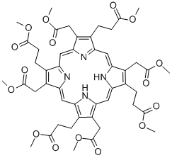 UROPORPHYRIN I, OCTAMETHYL ESTER Structure