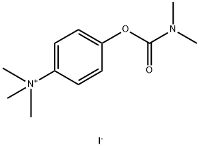 (p-Hydroxyphenyl)trimethylammonium iodide dimethyl carbamate (ester) Structure