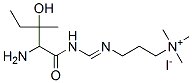 3-[(아미노-니트라미도-메틸리덴)아미노]프로필-트리메틸-아자늄요오다이드 구조식 이미지