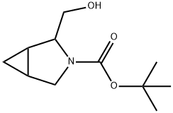 (1R,2S,5S)-rel-3-Boc-3-azabicyclo[3.1.0]hexane-2-methanol 구조식 이미지
