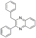 2-페닐-3-벤질퀴녹살린 구조식 이미지