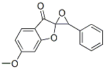 6-Methoxy-3'-phenylspiro[benzofuran-2(3H),2'-oxiran]-3-one 구조식 이미지