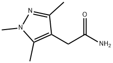 2-(1,3,5-Trimethyl-1H-pyrazol-4-yl)acetamide Structure