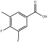 4,5-디플루오로-m-톨루산,5-카르복시-2,3-디플루오로톨루엔 구조식 이미지