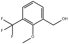 2-METHOXY-3-(TRIFLUOROMETHYL)BENZYL ALCOHOL 구조식 이미지