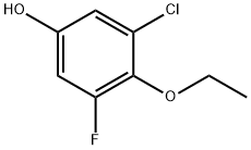 3-Chloro-4-ethoxy-5-fluorophenol Structure