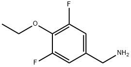 4-Ethoxy-3,5-difluorobenzylamine Structure