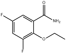 2-ETHOXY-3,5-DIFLUOROBENZAMIDE 구조식 이미지