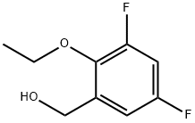 2-ETHOXY-3,5-DIFLUOROBENZYL ALCOHOL 구조식 이미지