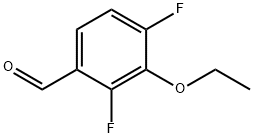 3-Ethoxy-2,4-difluorobenzaldehyde Structure