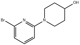 1-(6-Bromopyridin-2-yl)-4-hydroxypiperidine Structure