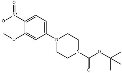 5-(4-BOC-piperazino)-2-nitroanisole Structure