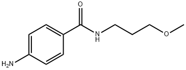 4-AMINO-N-(3-METHOXYPROPYL)BENZAMIDE Structure