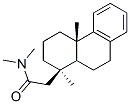 Podocarpa-8,11,13-triene-15-carboxamide, N,N-dimethyl-, (+-)- Structure