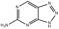 1H-1,2,3-Triazolo[4,5-d]pyrimidin-5-amine (9CI) Structure