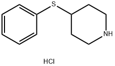 4-PHENYLSULFANYLPIPERIDINE HYDROCHLORIDE Structure