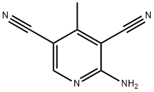 3,5-피리딘디카르보니트릴,2-아미노-4-메틸- 구조식 이미지