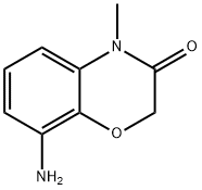 8-Amino-4-methyl-2H-benzo[b][1,4]oxazin-3(4H)-one Structure