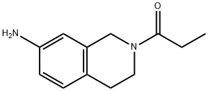 2-Propionyl-1,2,3,4-tetrahydroisoquinolin-7-amine Structure