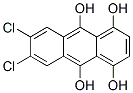 6,7-dichloroanthracene-1,4,9,10-tetrol Structure