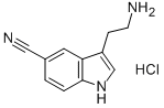 5-CYANOTRYPTAMINE HYDROCHLORIDE 구조식 이미지