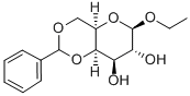 ETHYL4,6-O-BENZYLIDENE-BETA-D-GALACTOPYRANOSIDE Structure