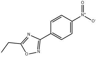 5-ETHYL-3-(4-NITROPHENYL)-1,2,4-OXADIAZOLE Structure