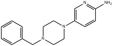 5-(4-benzylpiperazin-1-yl)pyridin-2-amine Structure