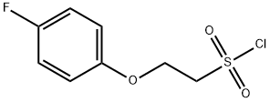 2-(4-fluorophenoxy)ethanesulfonyl chloride(SALTDATA: FREE) Structure