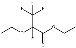 에틸2-에톡시-2,3,3,3-테트라플루오로프로파노에이트 구조식 이미지