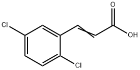 2,5-Dichloro-CinnamicAcid 구조식 이미지